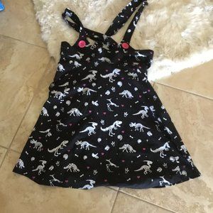 Bonsai Kitten dinosaur suspender skirt 22 UK New (18 US)